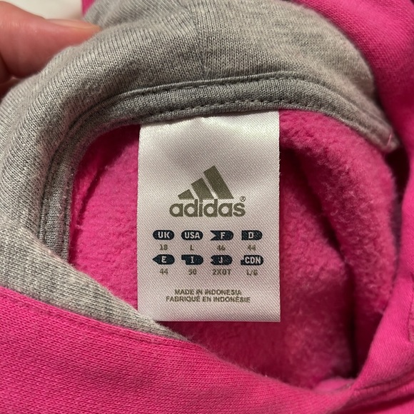Adidas Pink Hoodie - Picture 4 of 4
